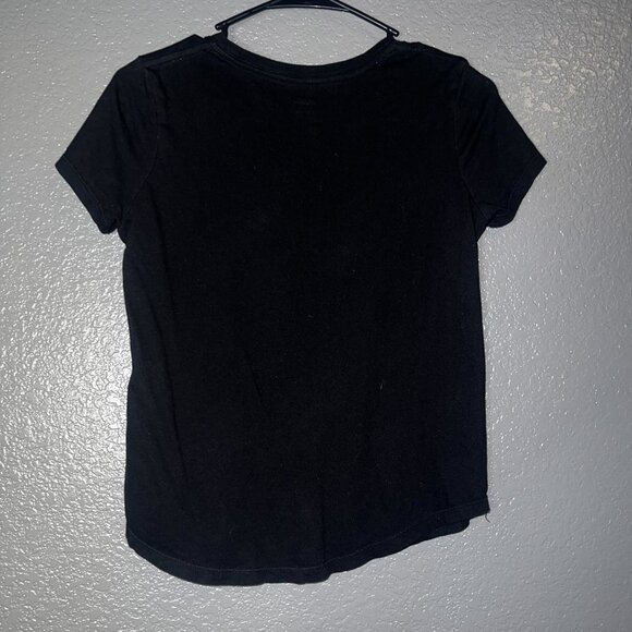 Old Navy Girls’ “Sooo Cool” Graphic Tee Black Short Sleeve Shirt Size XL (14) - Picture 2 of 3